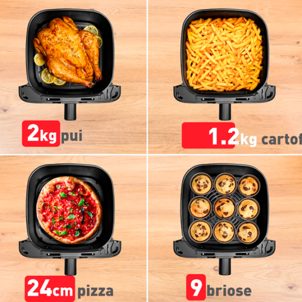 Friteuză-cuptor Tefal Fry Mega Beige 2020 W photo 4