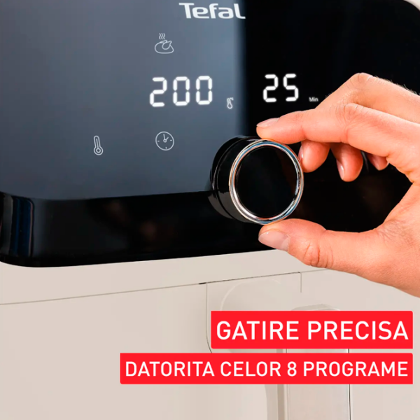 Friteuză-cuptor Tefal Fry Mega Beige 2020 W photo 8