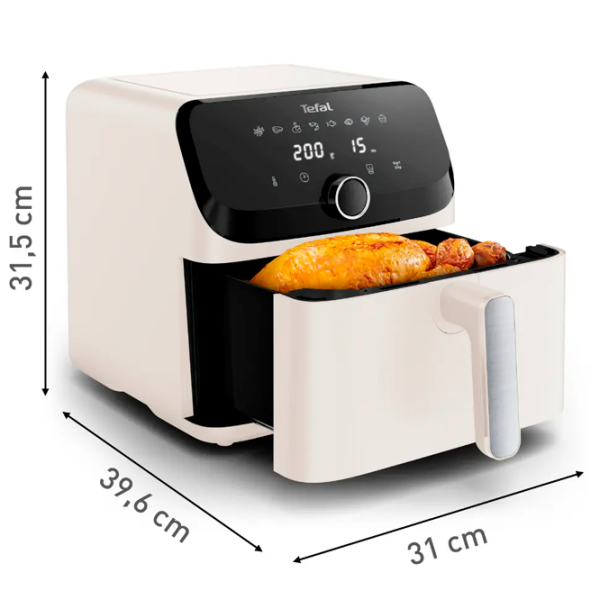 Friteuză-cuptor Tefal Fry Mega Beige 2020 W photo 9