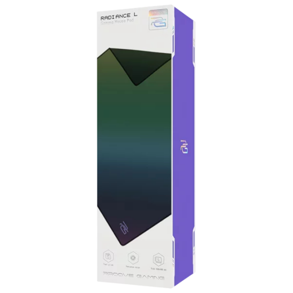 Коврик для мышки Proove Radiance L Aurora 450 x 400 x 3 мм photo 3