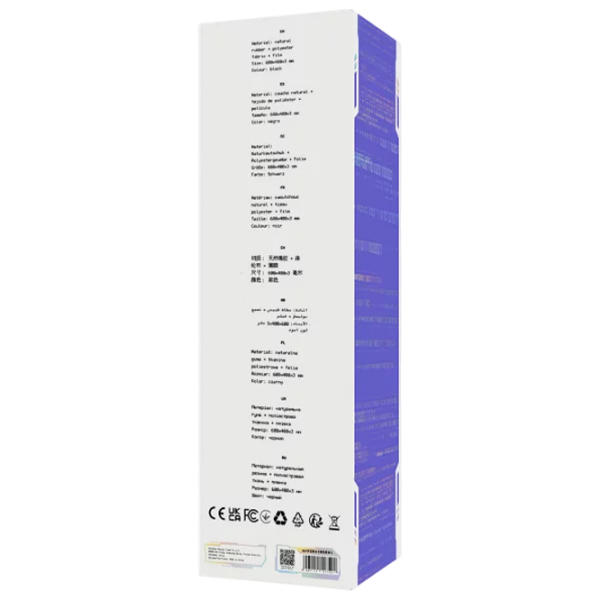 Covoraș pentru mouse Proove Radiance XL Black 600 x 400 x 3 mm photo 3