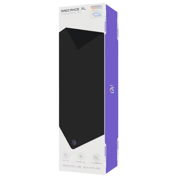 Covoraș pentru mouse Proove Radiance XL Black 600 x 400 x 3 mm photo 4