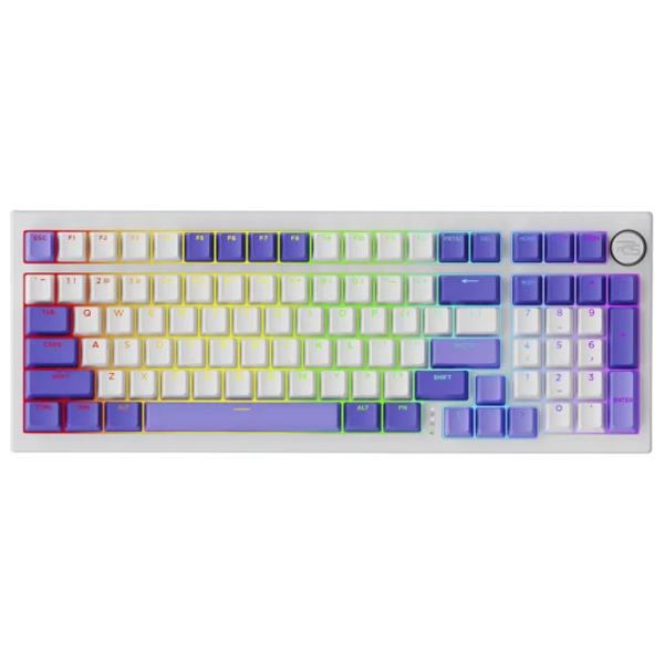 Tastatură Proove Gaming Slicker Special Edition White Gaming, Fără fir photo 1