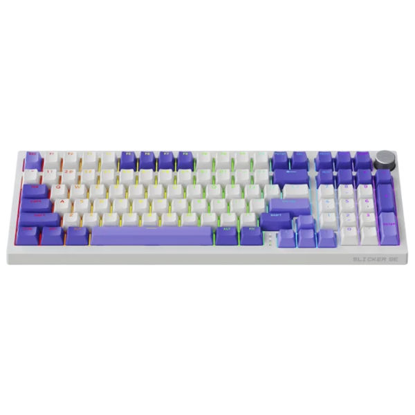 Tastatură Proove Gaming Slicker Special Edition White Gaming, Fără fir photo 2