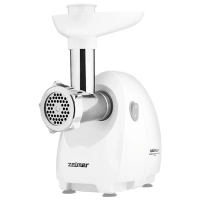 Mașină de tocat carne ZELMER ZMM4050B White 250 W/1900 W, 2.5 kg/min