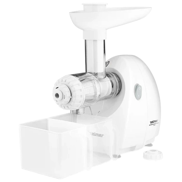 Mașină de tocat carne ZELMER ZMM4050B White 250 W/1900 W, 2.5 kg/min photo 2