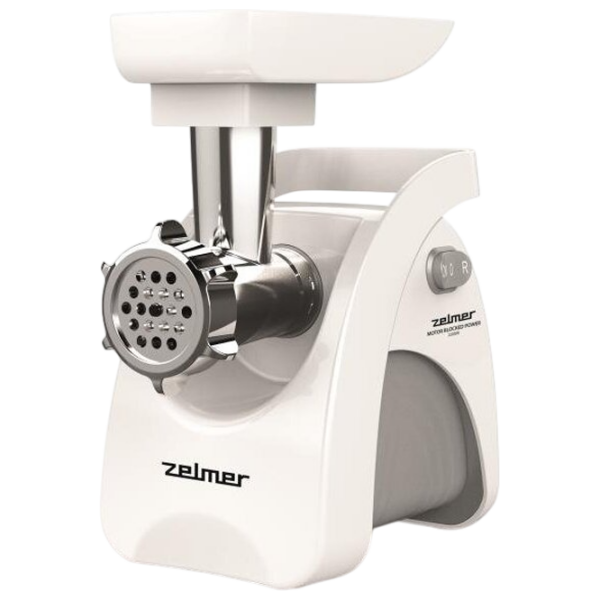 Mașină de tocat carne ZELMER ZMM9801B White 1900 W/2200 W, 3 kg/min photo 1