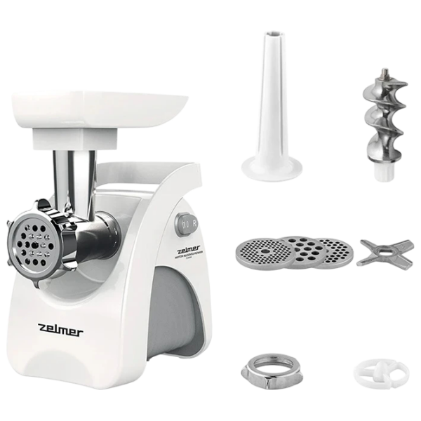 Mașină de tocat carne ZELMER ZMM9801B White 1900 W/2200 W, 3 kg/min photo 3