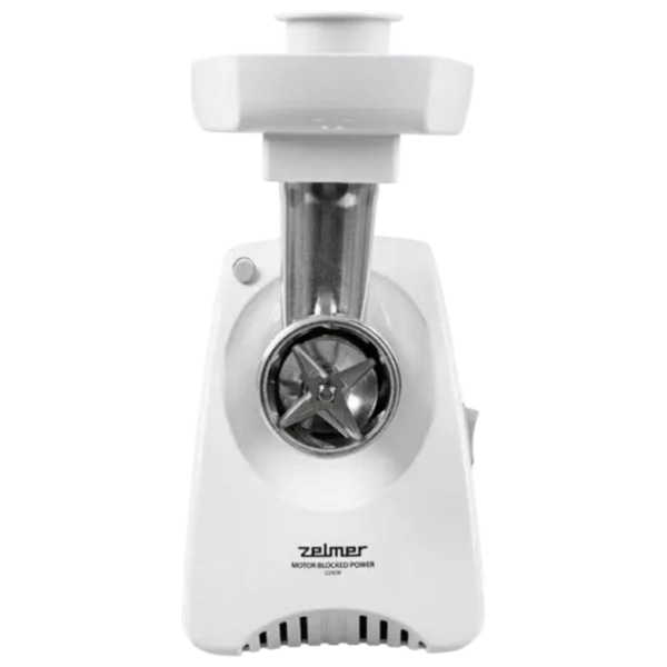 Mașină de tocat carne ZELMER ZMM5801P White 700 W/2200 W, 3 kg/min photo 2