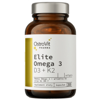 Антиоксиданты OstroVit Pharma Elite Omega 3 D3 + K2 () Количество капсул: 30