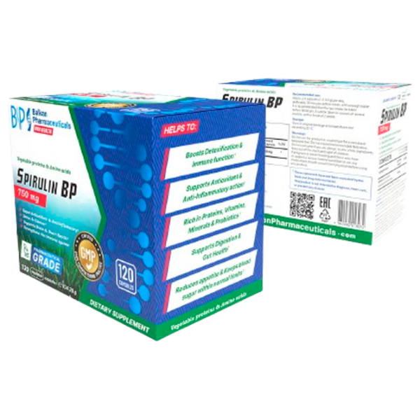 Complexe preantrenament Balkan Pharmaceuticals BP Spirulin ()  photo 2
