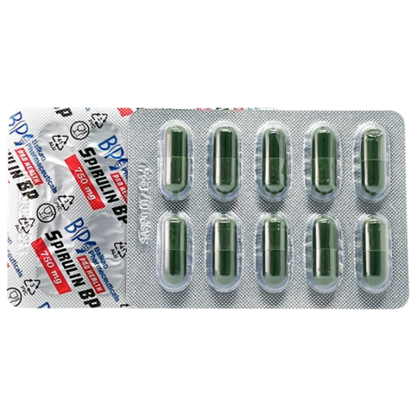 Complexe preantrenament Balkan Pharmaceuticals BP Spirulin ()  photo 3