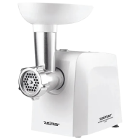 Mașină de tocat carne ZELMER ZMM1215B White 200 W/1500 W, 1.5 kg/min