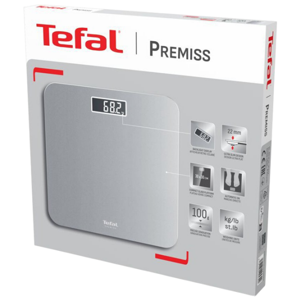 Напольные весы Tefal PP1801V0 Серый 150 кг / Серый photo 4