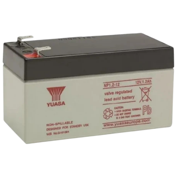 Acumulator pentru UPS Yuasa NP1.2-12 1.2 Ah White  photo 1