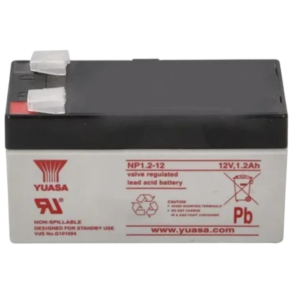 Acumulator pentru UPS Yuasa NP1.2-12 1.2 Ah White  photo 2