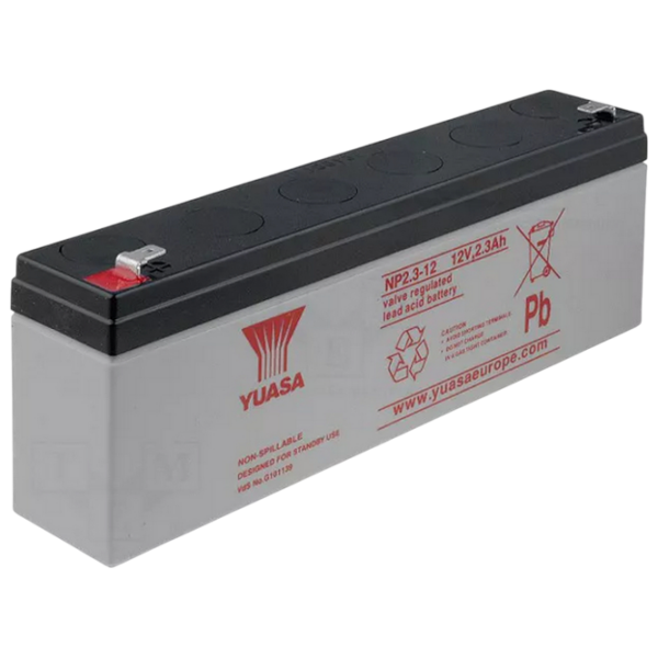 Acumulator pentru UPS Yuasa NP2.3-12 2.3 Ah White  photo 2