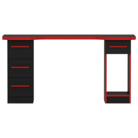 Masă gaming Trendy Phoenix 6 Black Red 
