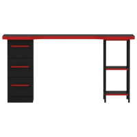 Masă gaming Trendy Phoenix 7 Black Red 