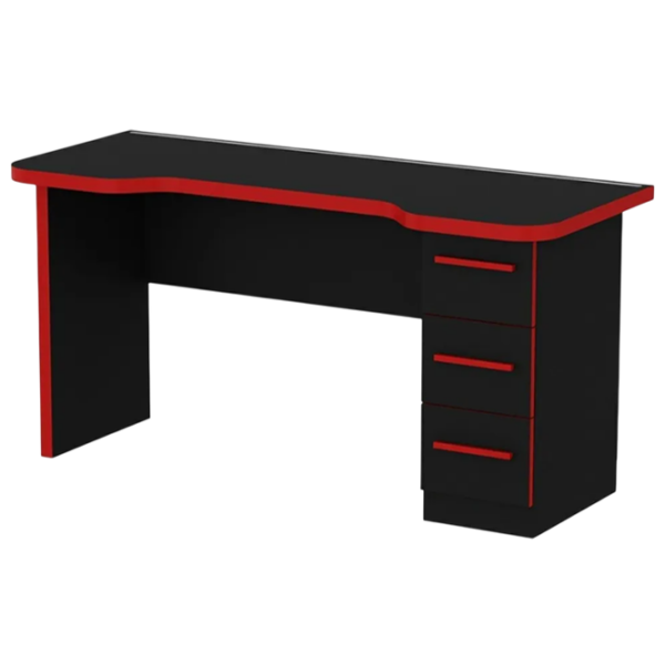 Masă gaming Trendy Phoenix 10 Black Red  photo 1