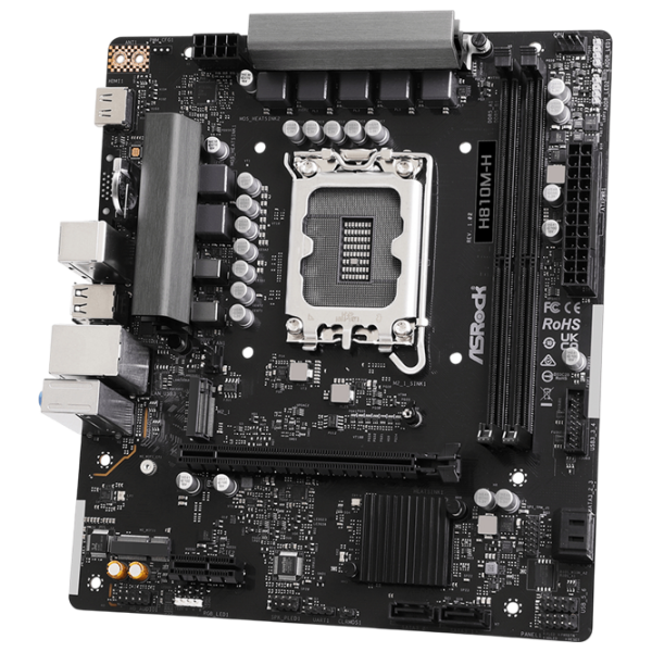 Материнская плата ASRock H810M-H mATX  photo 2