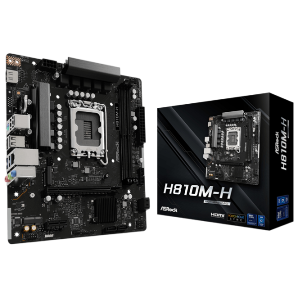 Материнская плата ASRock H810M-H mATX  photo 4