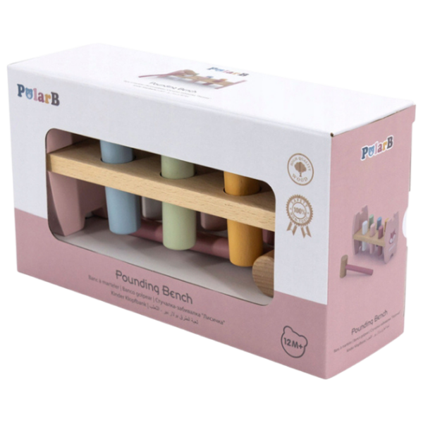 Joc educativ VIGA PolarB Fox 44208 Pink 0+ photo 3