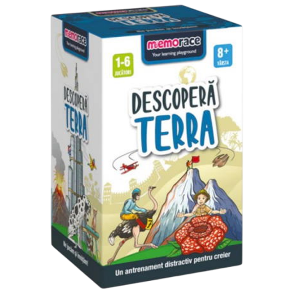 Настольная игра Memorace Discover Terra Стратегия, 8+