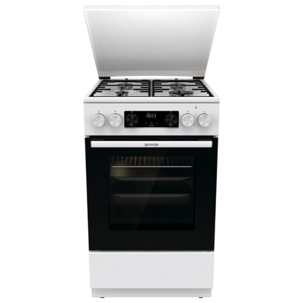 Плита Gorenje GK5C63WH Белый Тип плиты: Комбинированная, 70 л, Тип духовки: Электрическая photo 1