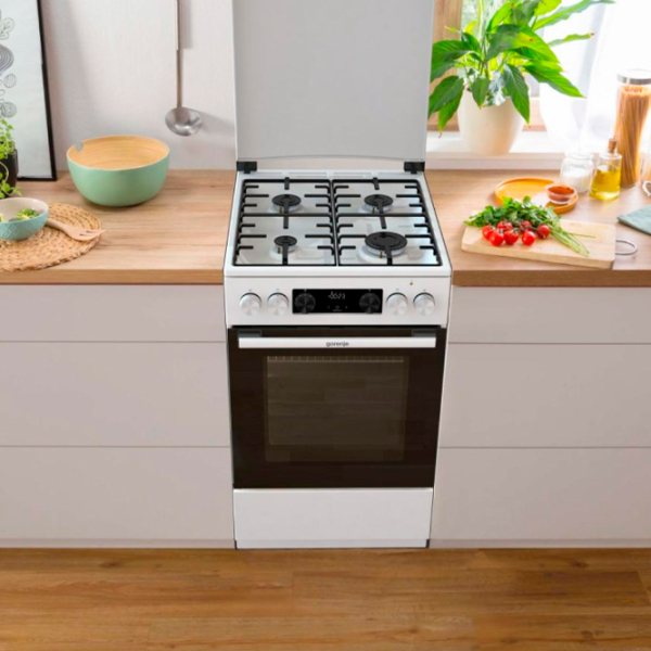 Плита Gorenje GK5C63WH Белый Тип плиты: Комбинированная, 70 л, Тип духовки: Электрическая photo 14