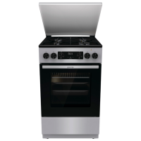 Aragaz Gorenje GK5C64SH Inox Tipul plitei: Combinată, 62 l, Tipul cuptorului: Electric