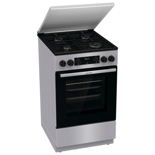 Aragaz Gorenje GK5C64SH Inox Tipul plitei: Combinată, 62 l, Tipul cuptorului: Electric photo 2