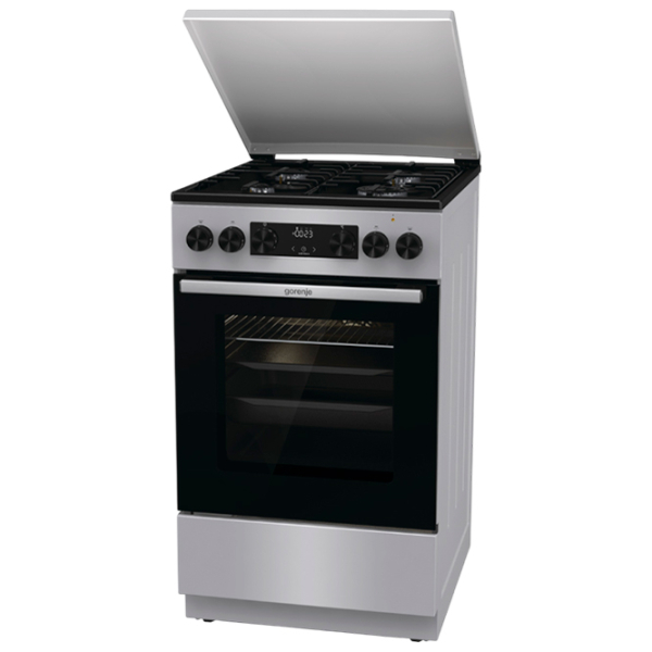 Aragaz Gorenje GK5C64SH Inox Tipul plitei: Combinată, 62 l, Tipul cuptorului: Electric photo 5