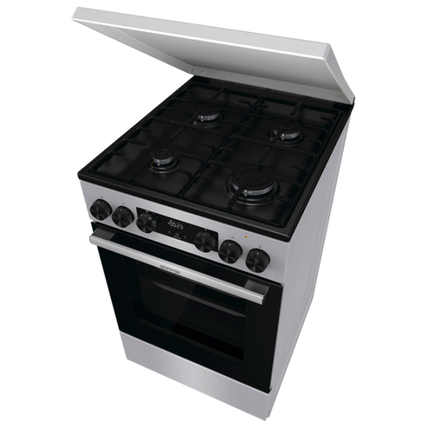 Aragaz Gorenje GK5C64SH Inox Tipul plitei: Combinată, 62 l, Tipul cuptorului: Electric photo 8