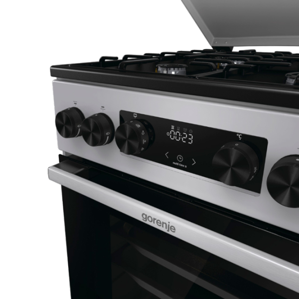 Aragaz Gorenje GK5C64SH Inox Tipul plitei: Combinată, 62 l, Tipul cuptorului: Electric photo 11