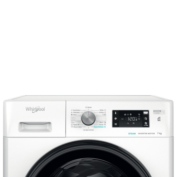 Mașină de spălat Whirlpool FFB 7469 BV EE White 7 kg, 1400 rpm, A photo 8