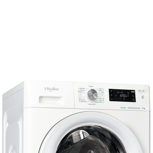 Стиральная машина Whirlpool FFB 7469 WV EE Белый 7 кг, 1400 об/мин, A photo 7