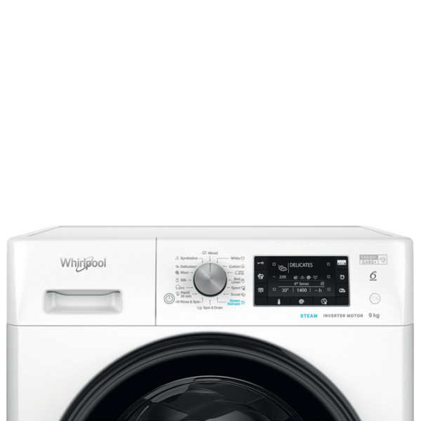 Mașină de spălat Whirlpool FFD 9489 BV EE White 9 kg, 1400 rpm, A photo 4