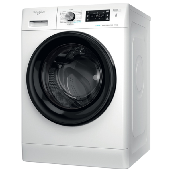 Mașină de spălat Whirlpool FFB 8258 BV EE White 8 kg, 1200 rpm, B photo 1