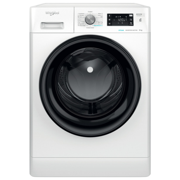 Mașină de spălat Whirlpool FFB 8258 BV EE White 8 kg, 1200 rpm, B photo 2