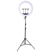 Trepied cu lampă Selfie Ring Light HQ-21S 21" Black 