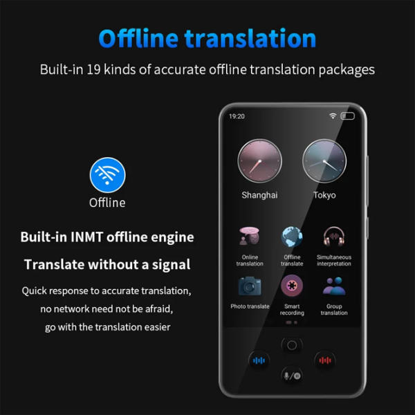 Портативный переводчик Lingvatech S85 Pro Черный Пластик photo 4