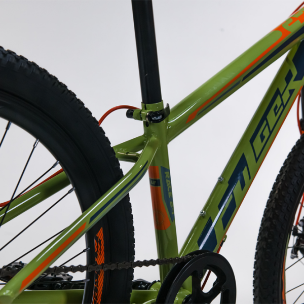 Bicicletă Fulger Avatar 24 24" Green Orange Oțel / Pentru adulți photo 6