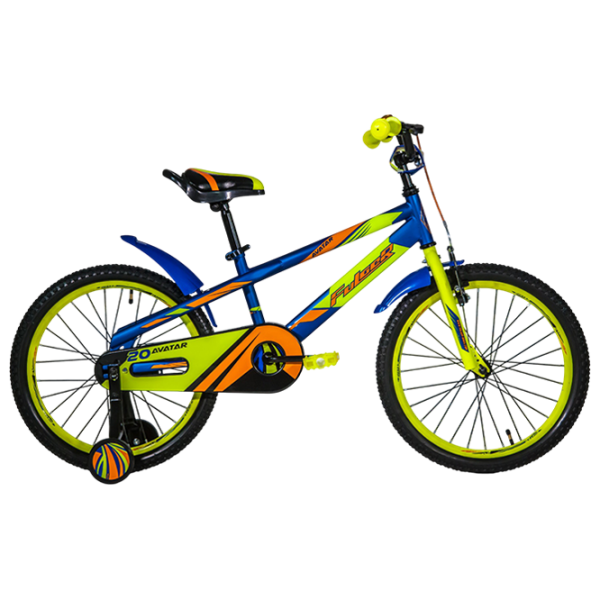 Bicicletă Fulger Avatar 20 20" Green Orange Oțel / Pentru copii photo 1