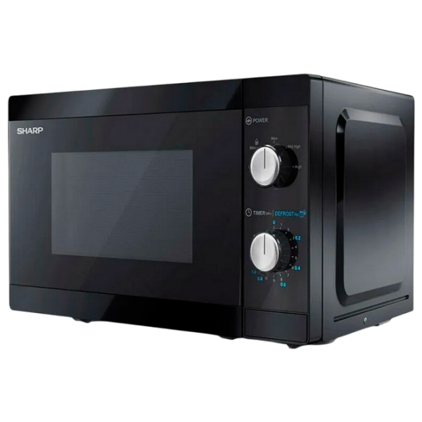 Cuptor cu microunde SHARP YC-MS01E-B Black , 20l, 800 W photo 3