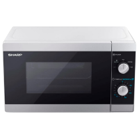 Cuptor cu microunde SHARP YC-MS01E-S Silver , 20l, 800 W