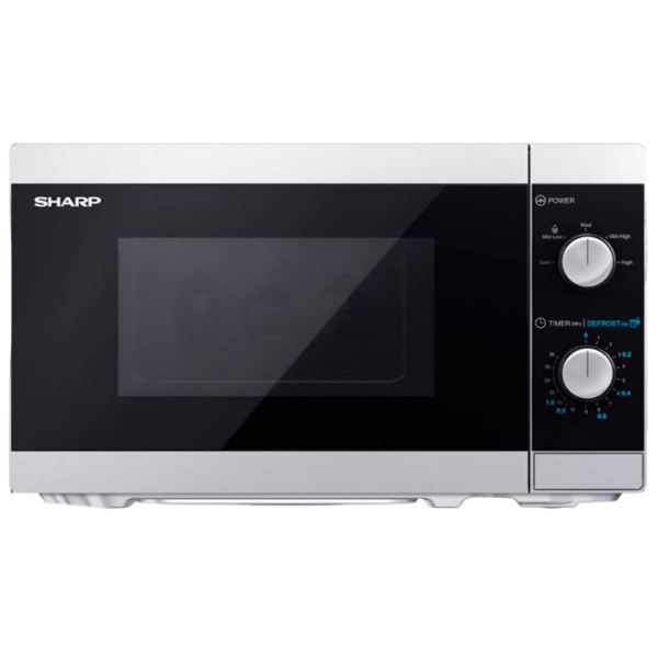 Cuptor cu microunde SHARP YC-MS01E-S Silver , 20l, 800 W photo 2