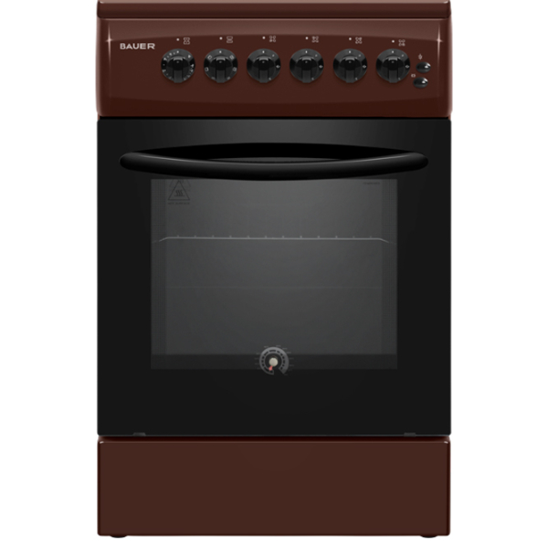 Aragaz Bauer TG 5640 BICTG Brown Tipul plitei: Pe gaz, 58 l, Tipul cuptorului: Pe gaz photo 2