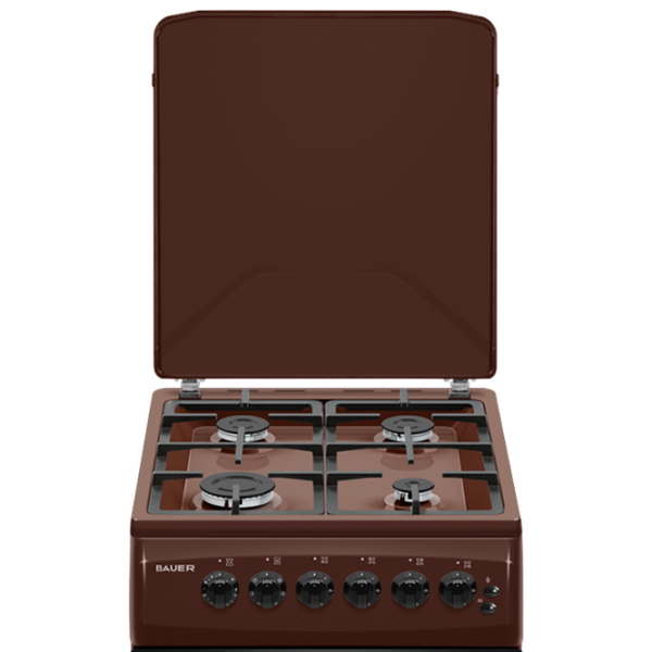 Aragaz Bauer TG 5640 BICTG Brown Tipul plitei: Pe gaz, 58 l, Tipul cuptorului: Pe gaz photo 3