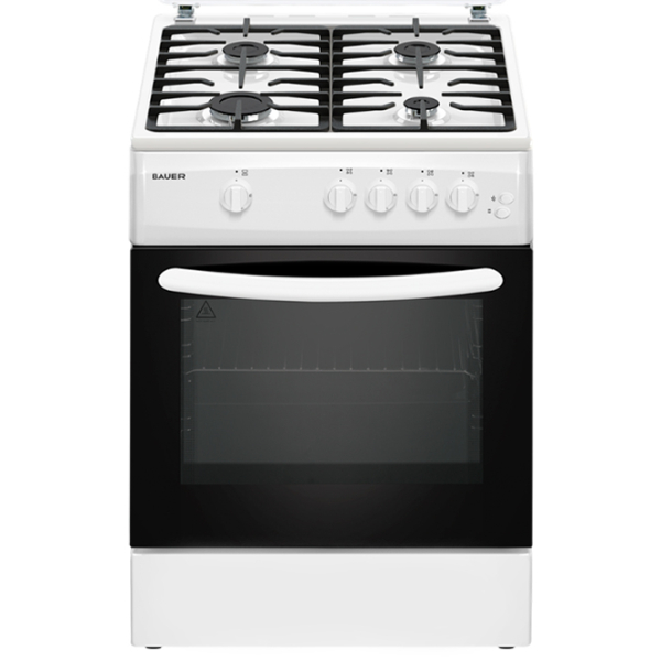 Aragaz Bauer TG 6640 WICF White Tipul plitei: Pe gaz, , Tipul cuptorului: Pe gaz photo 2